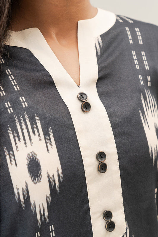 PRINTED LAWN SHIRT (PRET)