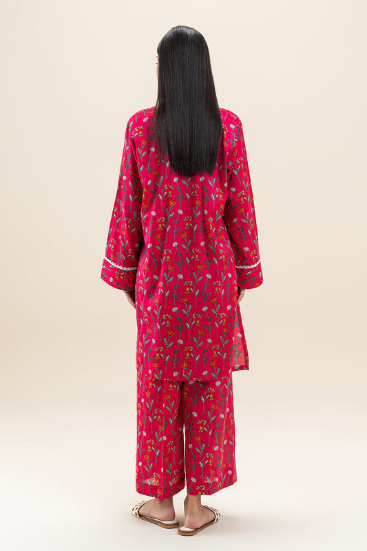 2 PIECE PRINTED LAWN SUIT (PRET)