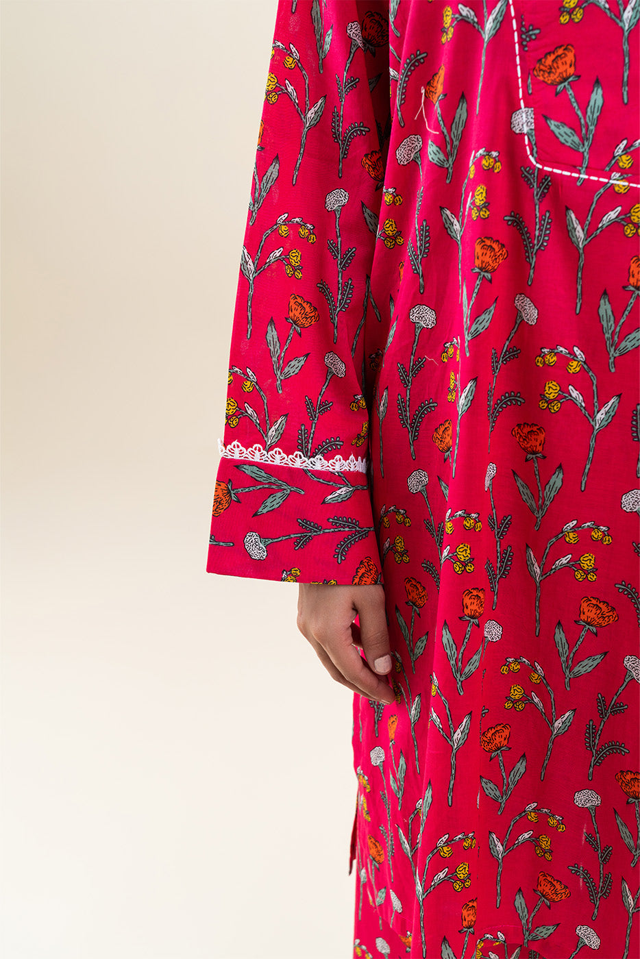 2 PIECE PRINTED LAWN SUIT (PRET)