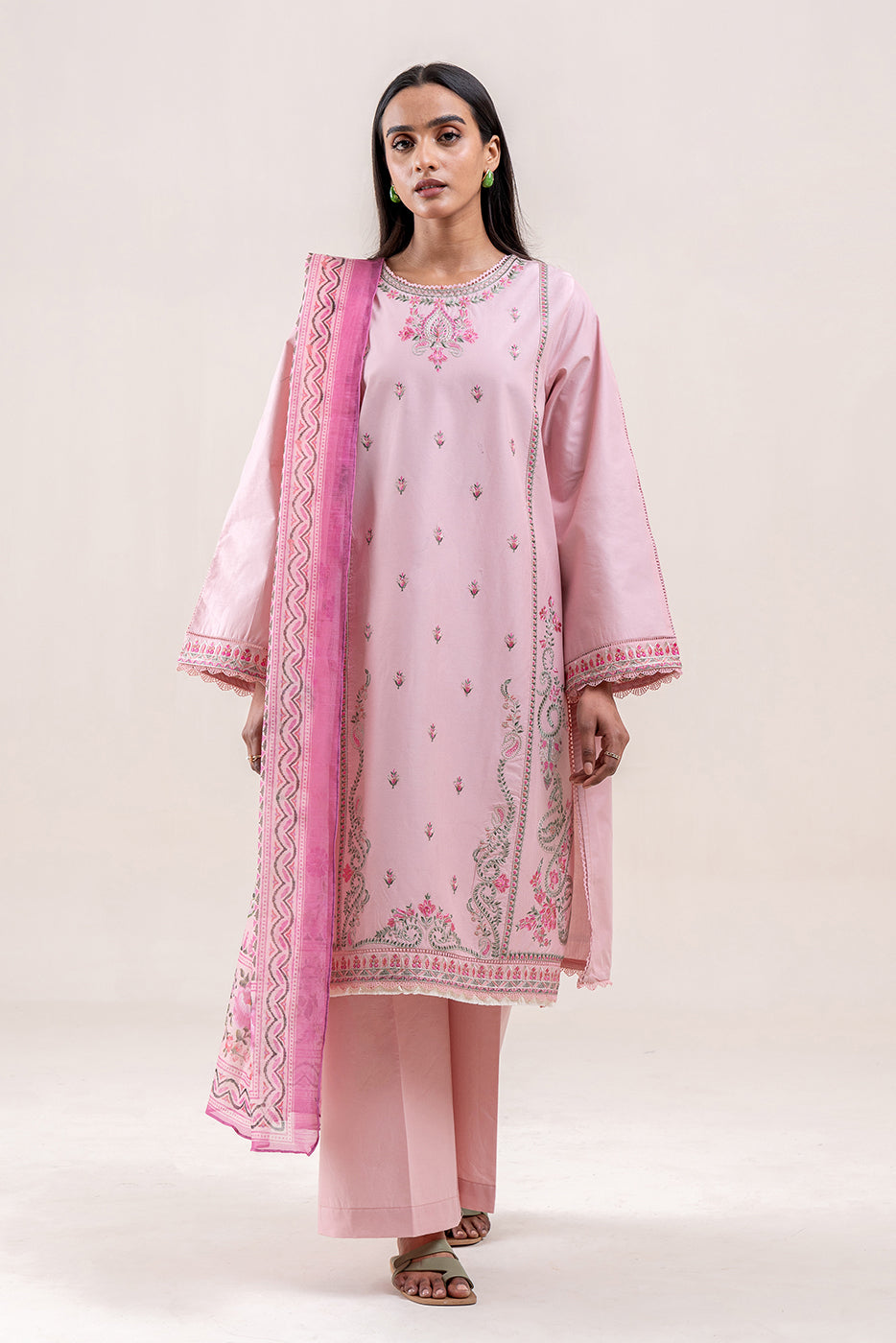 3 PIECE EMBROIDERED LAWN SUIT-CELESTIAL CHARM (UNSTITCHED)