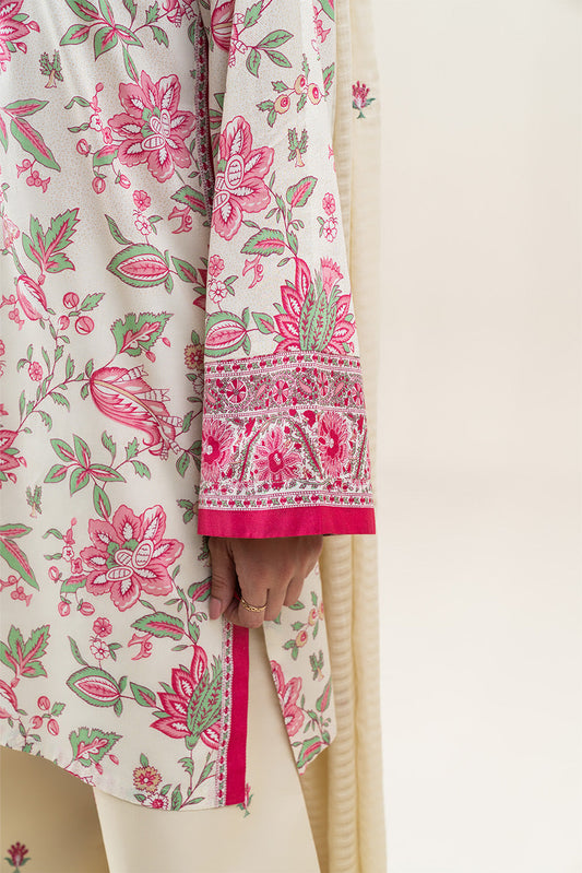3 PIECE EMBROIDERED LAWN LAWN SUIT-JACOBEAN FANTASY (UNSTITCHED)