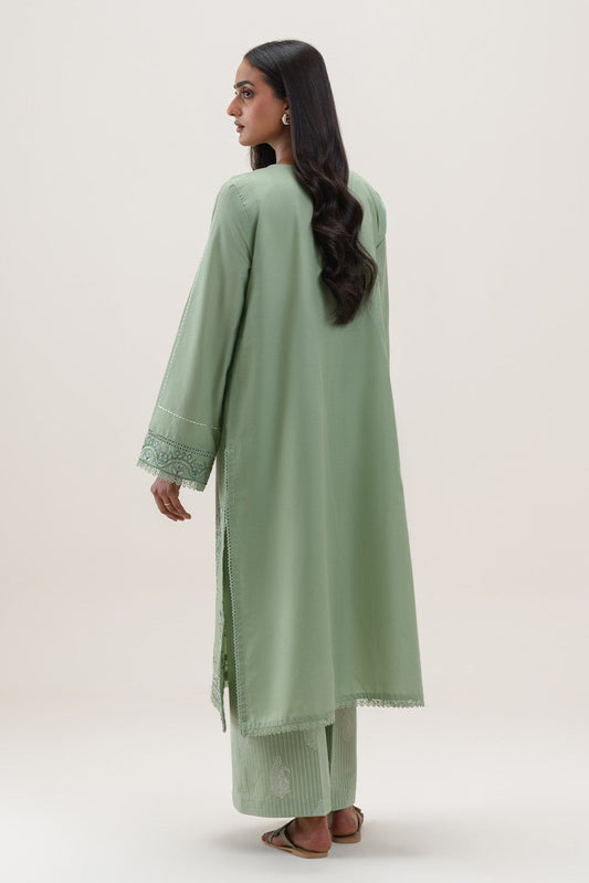 2 PIECE EMBROIDERED LAWN SUIT-MISTLETOE BLOOM (UNSTITCHED)