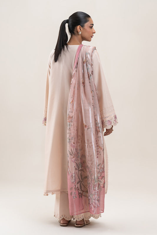 3 PIECE EMBROIDERED LAWN SUIT-SUNSET SPLENDOR (UNSTITCHED)