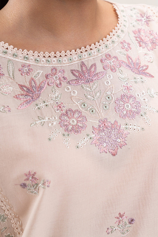 3 PIECE EMBROIDERED LAWN SUIT-SUNSET SPLENDOR (UNSTITCHED)