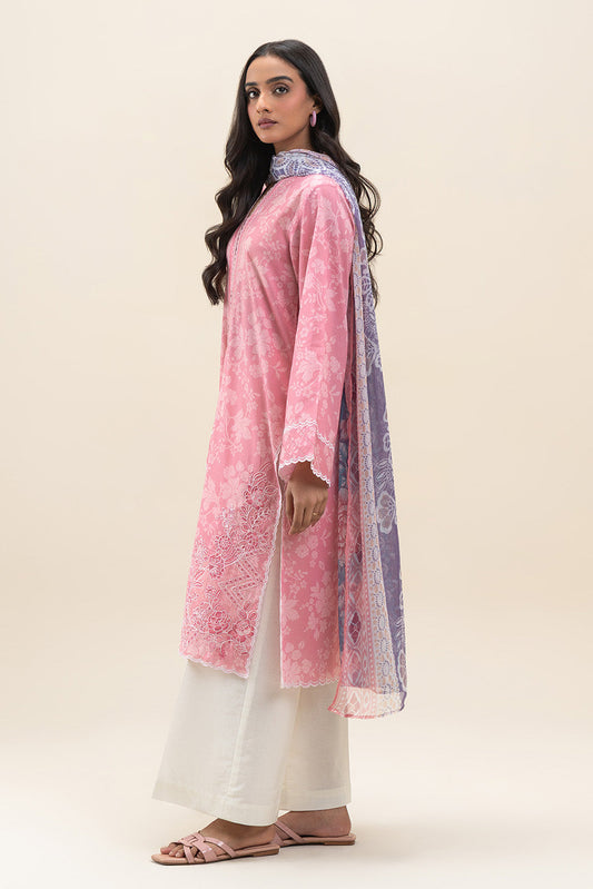 2 PIECE EMBROIDERED LAWN SUIT-RADIANT MUSE (UNSTITCHED)