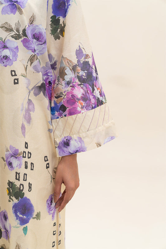 3 PIECE PRINTED LAWN SUIT-PSYCHEDELIC SKY (UNSTITCHED)