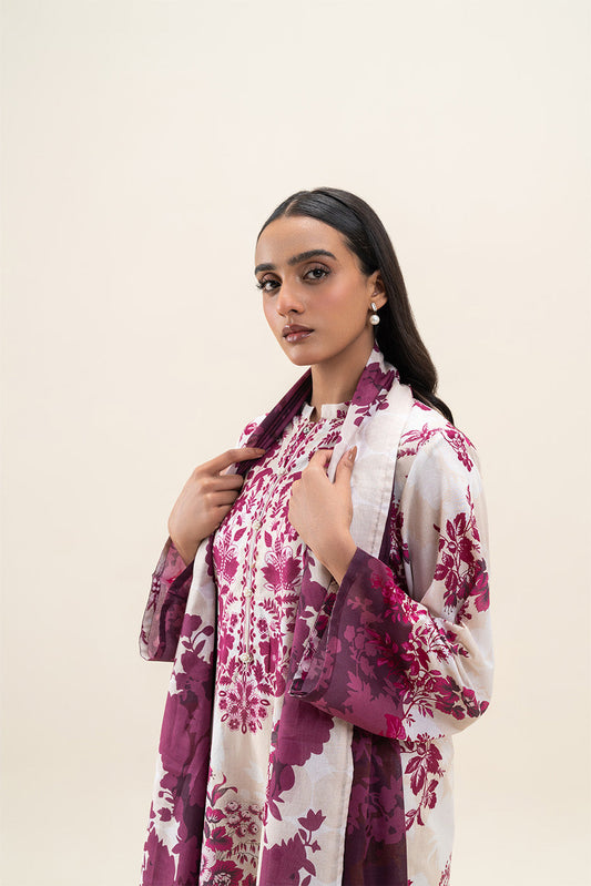 3 PIECE PRINTED LAWN SUIT-PERSIAN PASSION (UNSTITCHED)