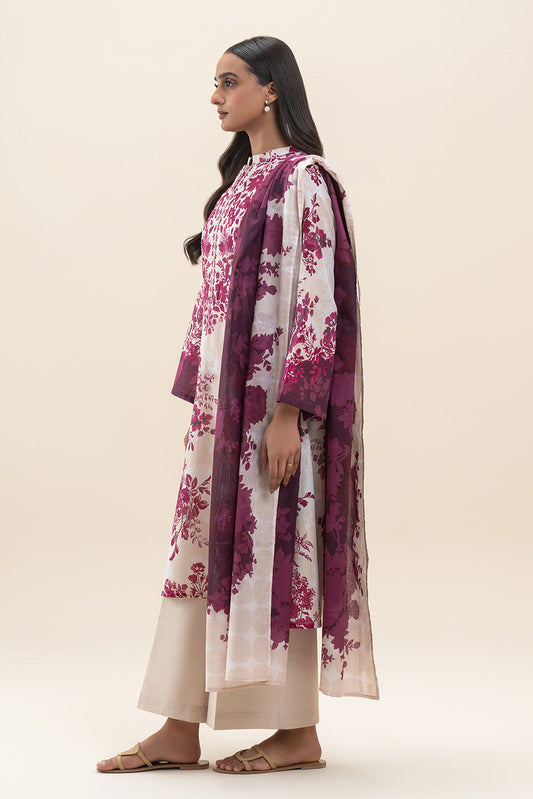 3 PIECE PRINTED LAWN SUIT-PERSIAN PASSION (UNSTITCHED)