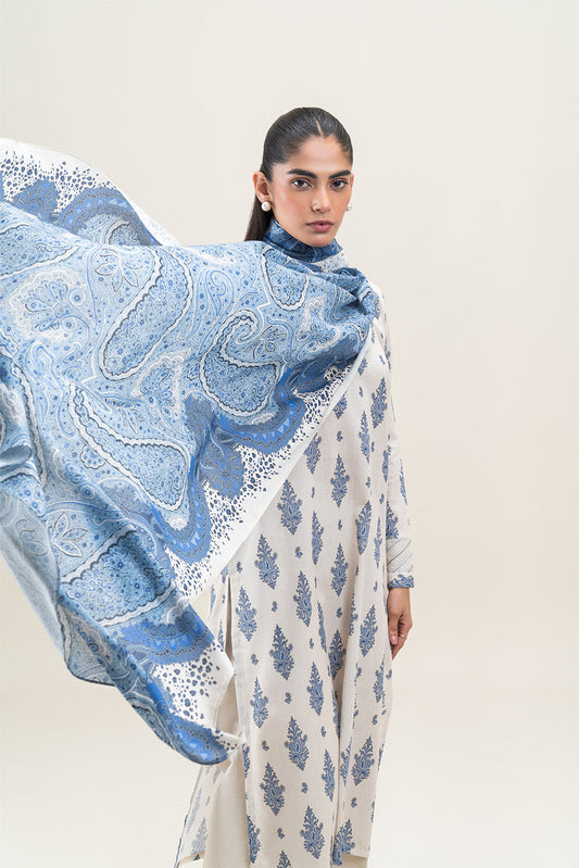 3 PIECE PRINTED LAWN LAWN SUIT-SAPPHIRE PEARL (UNSTITCHED)
