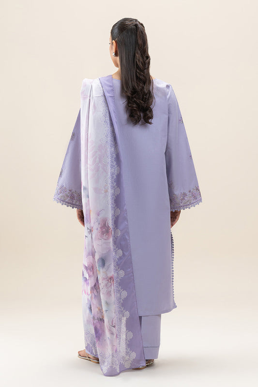 3 PIECE EMBROIDERED LAWN SUIT-WINSOME BLOOM (UNSTITCHED)