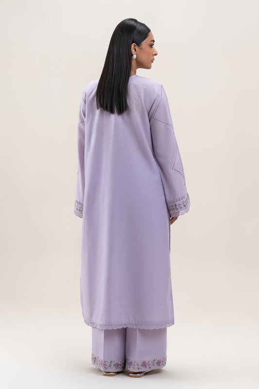 2 PIECE EMBROIDERED LAWN SUIT-LAVENDER GLAZE (UNSTITCHED)
