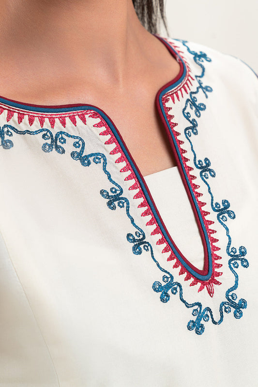 2 PIECE EMBROIDERED LAWN SUIT-SAND TREASURE (UNSTITCHED)
