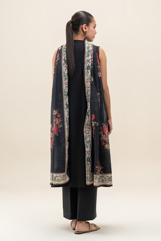 3 PIECE EMBROIDERED LAWN SUIT-ROSACEA PITCH (UNSTITCHED)