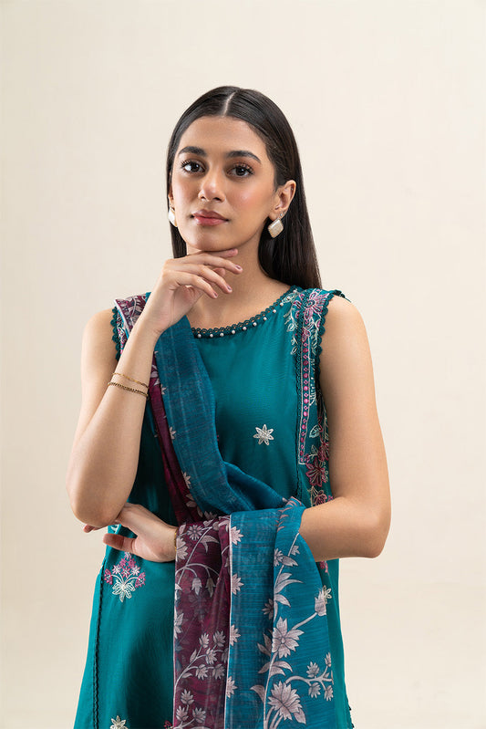 3 PIECE EMBROIDERED LAWN SUIT-AEGEAN DREAM (UNSTITCHED)