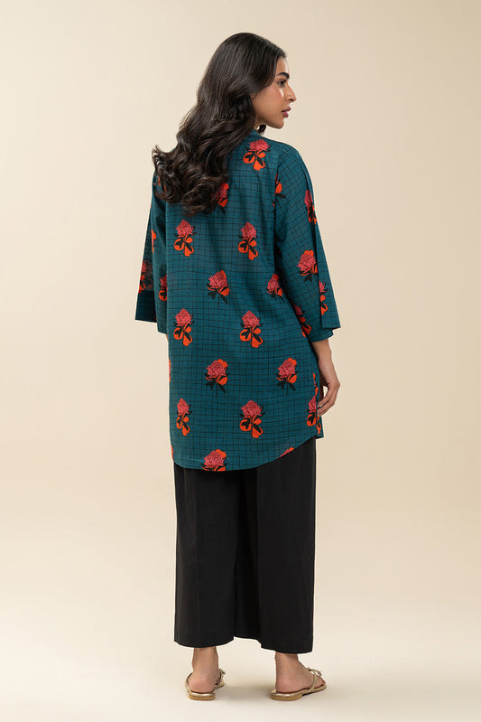 PRINTED DORIA LAWN SHIRT (PRET)