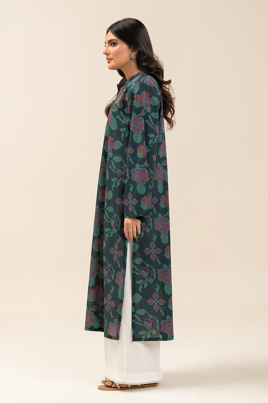 PRINTED LAWN SHIRT (PRET)