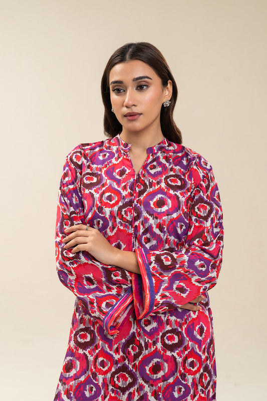 PRINTED DORIA LAWN SHIRT (PRET)