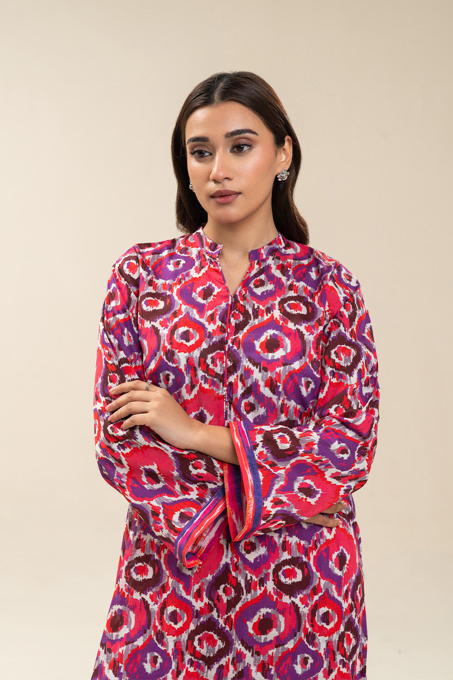2 PIECE PRINTED DORIA LAWN SUIT (PRET)