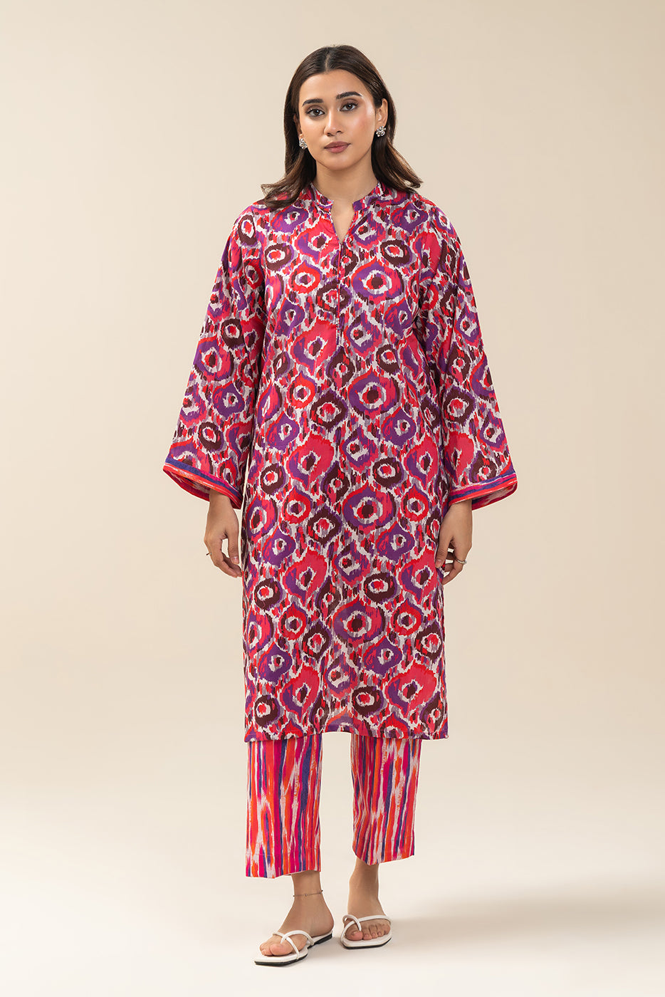 2 PIECE PRINTED DORIA LAWN SUIT (PRET)