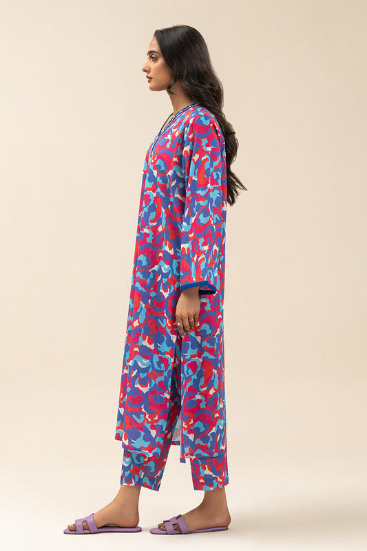 2 PIECE PRINTED LAWN SUIT (PRET)