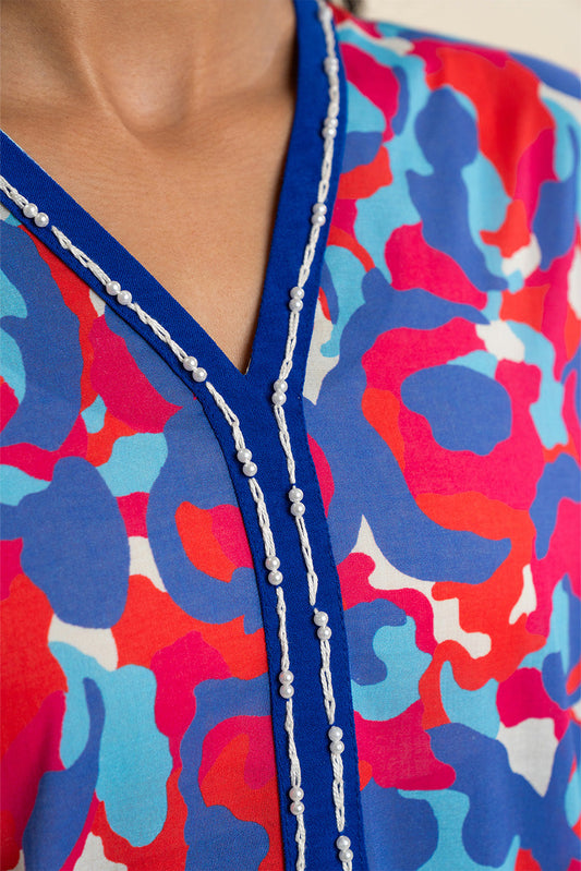 2 PIECE PRINTED LAWN SUIT (PRET)