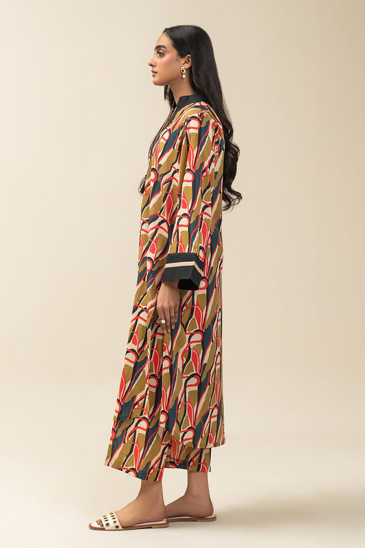 2 PIECE PRINTED LAWN SUIT (PRET)