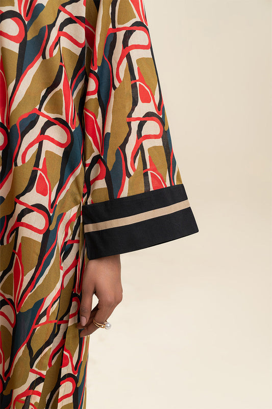 2 PIECE PRINTED LAWN SUIT (PRET)