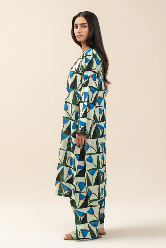 2 PIECE PRINTED DORIA LAWN SUIT (PRET)