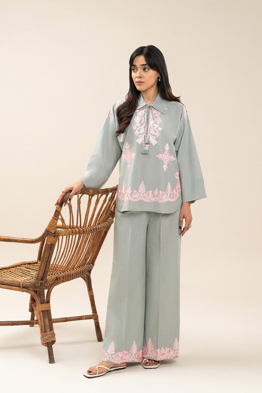 EMBROIDERED CO-ORD SET (FLOW)