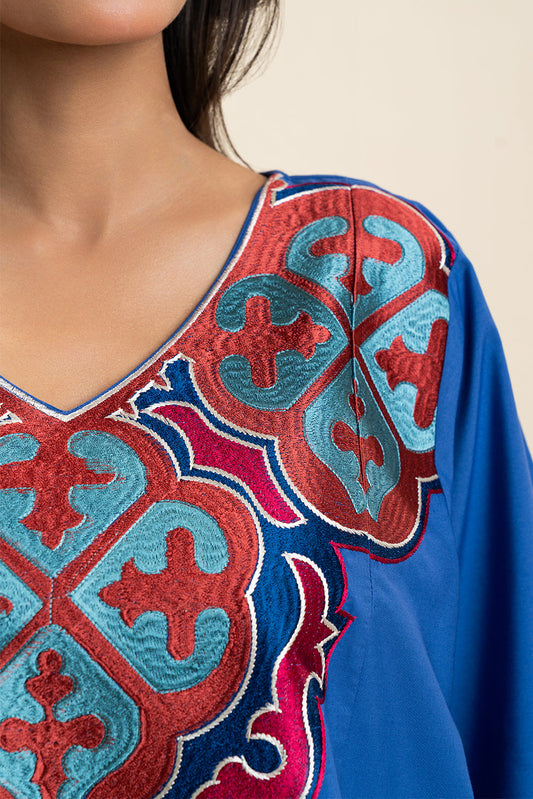 EMBROIDERED COTTON TOP (FLOW)