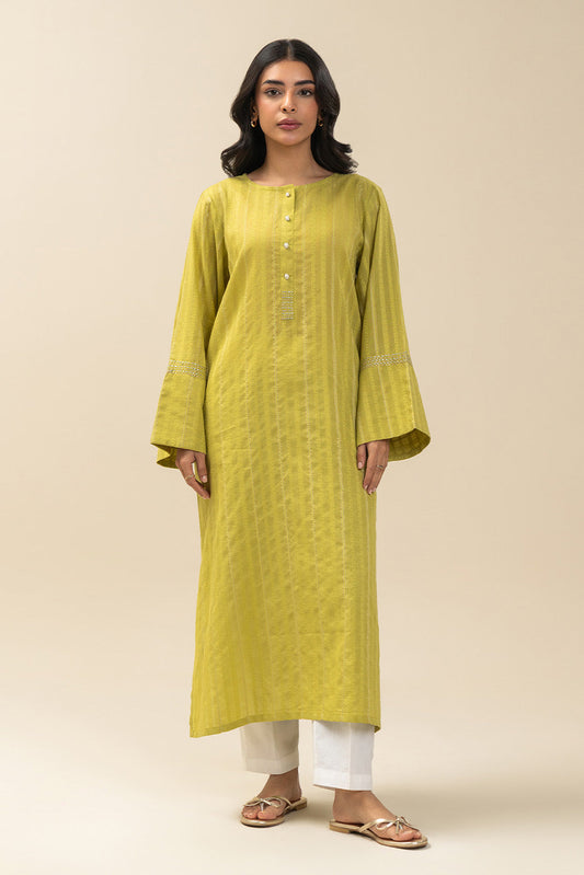 EMBROIDERED DANIER DOBBY SHIRT (PRET)