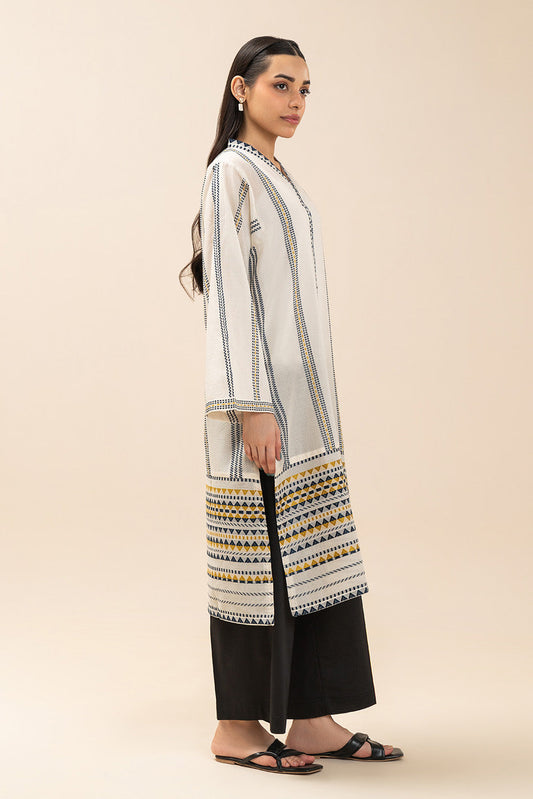 SOLID JACQUARD SHIRT (PRET)