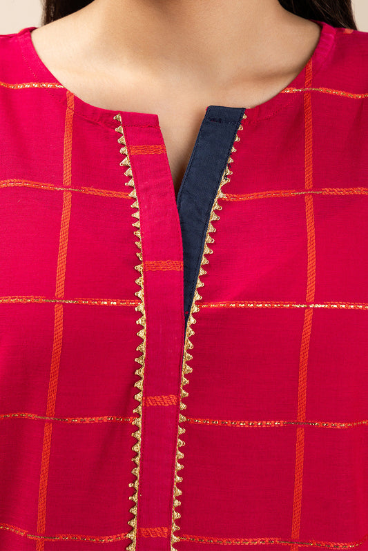 SOLID JACQUARD SHIRT (PRET)