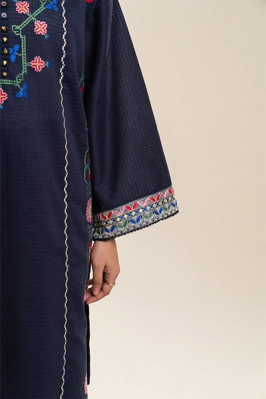 2 PIECE EMBROIDERED DORIA SUIT (PRET)