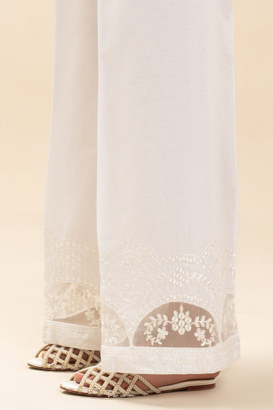 EMBROIDERED SLACK PANTS