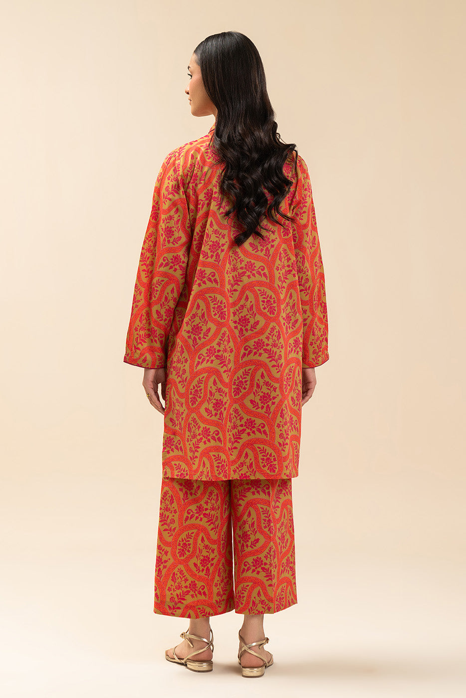 2 PIECE PRINTED LAWN SUIT (PRET)