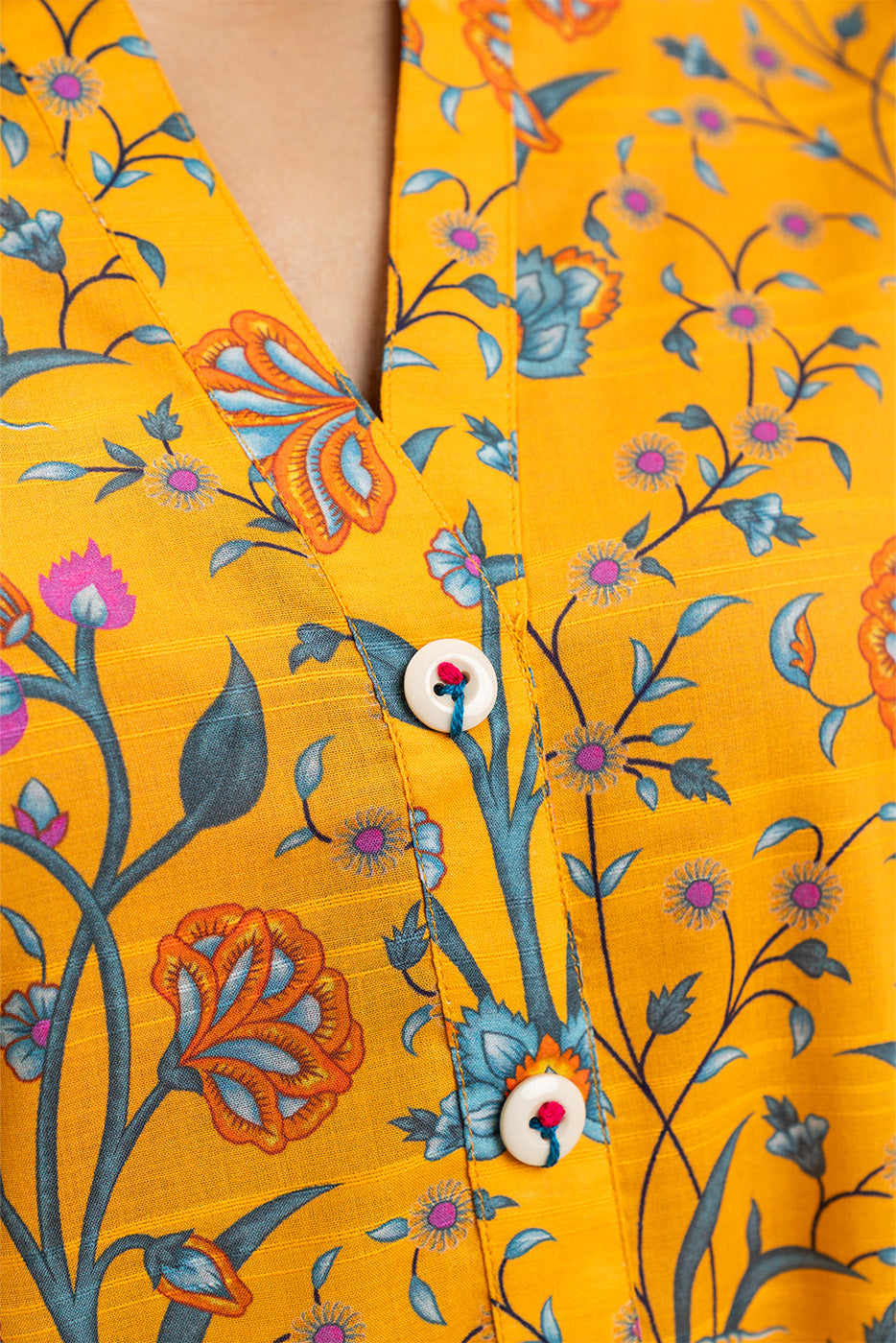 PRINTED DORIA LAWN SHIRT (PRET)