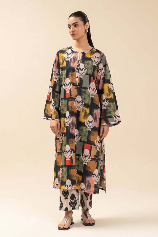 PRINTED DORIA LAWN SHIRT (PRET)
