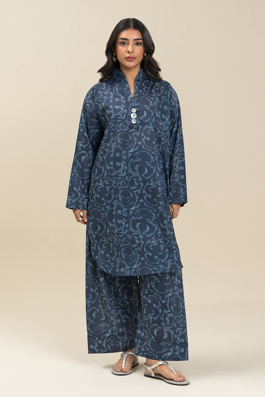 2 PIECE PRINTED LAWN SUIT (PRET)