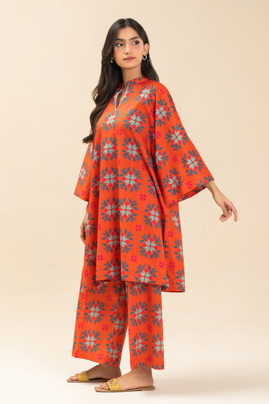 2 PIECE PRINTED LAWN SUIT (PRET)