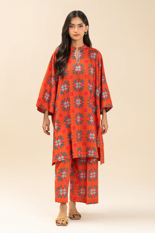 2 PIECE PRINTED LAWN SUIT (PRET)