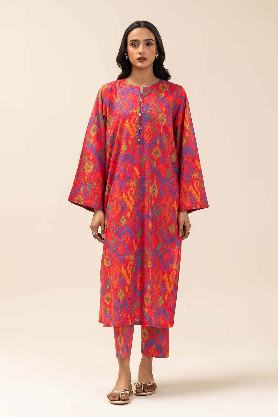 PRINTED LAWN SHIRT (PRET)