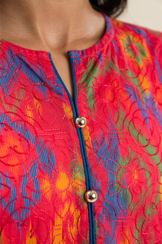 PRINTED LAWN SHIRT (PRET)