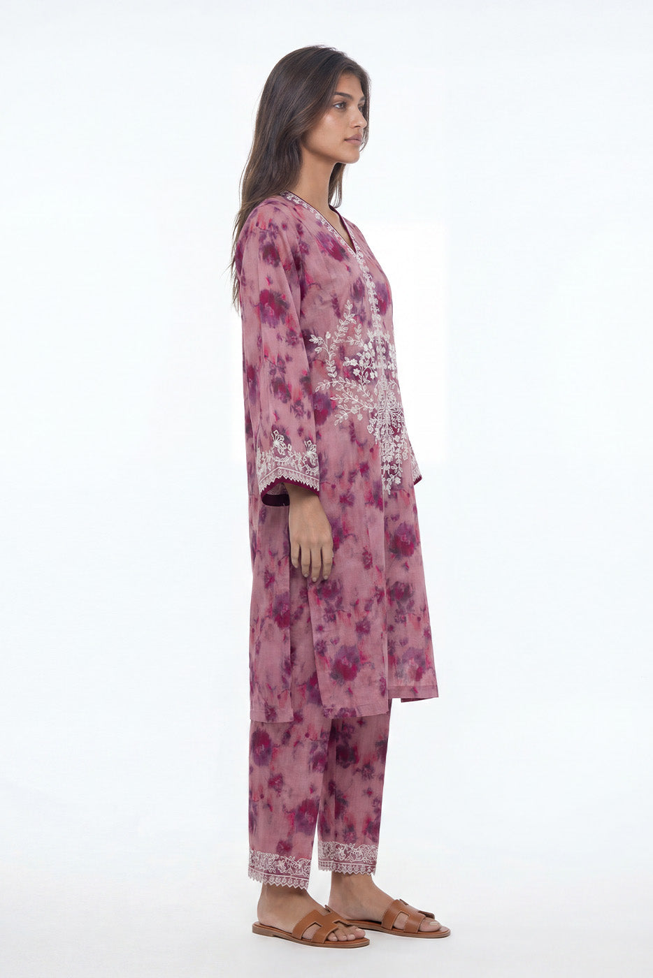 2 PIECE PRINTED LAWN SUIT (PRET)