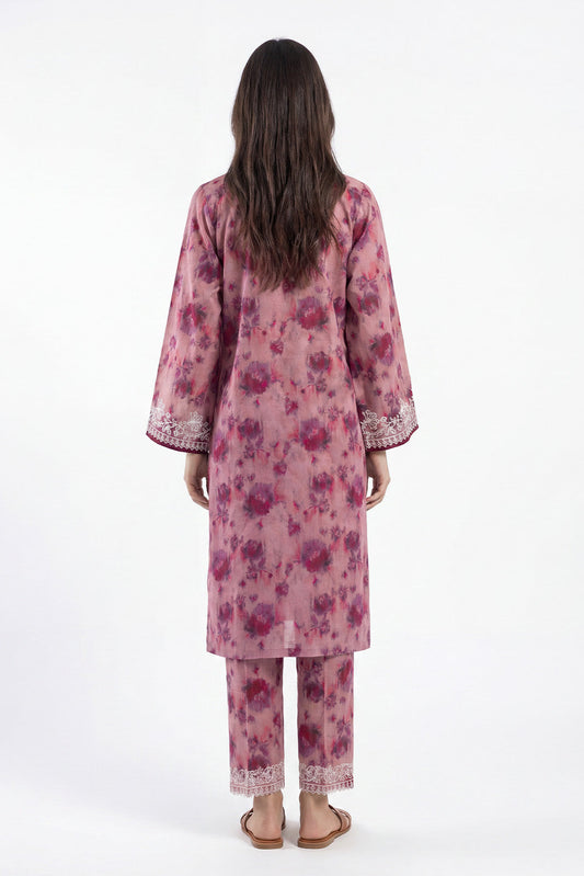 2 PIECE PRINTED LAWN SUIT (PRET)