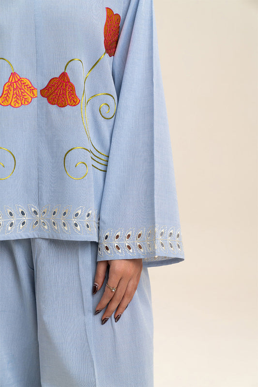 EMBROIDERED CO-ORD SET (FUSION)