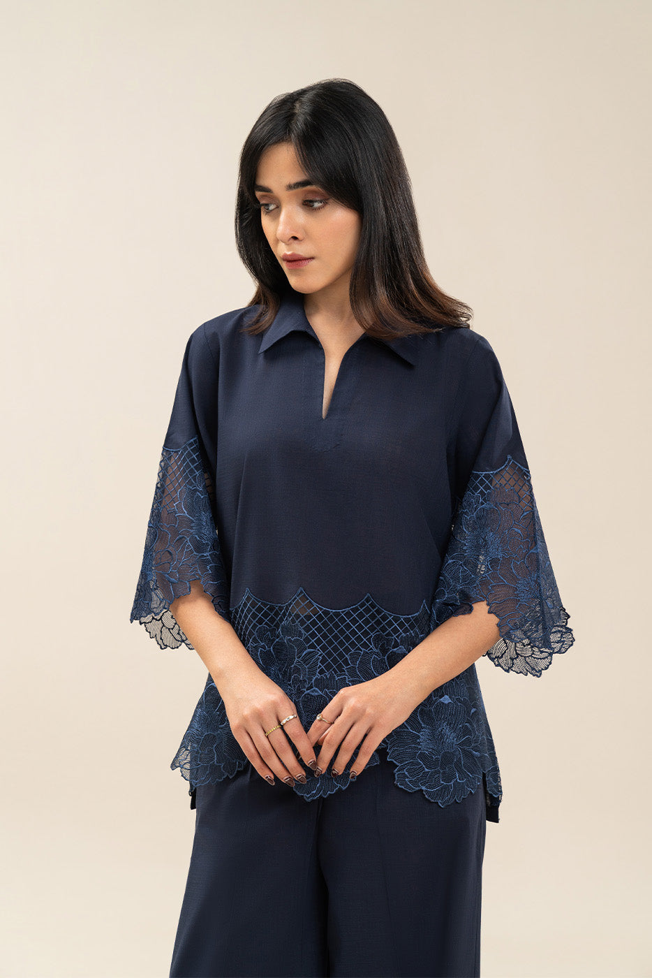 EMBROIDERED CO-ORD SET (FLOW)