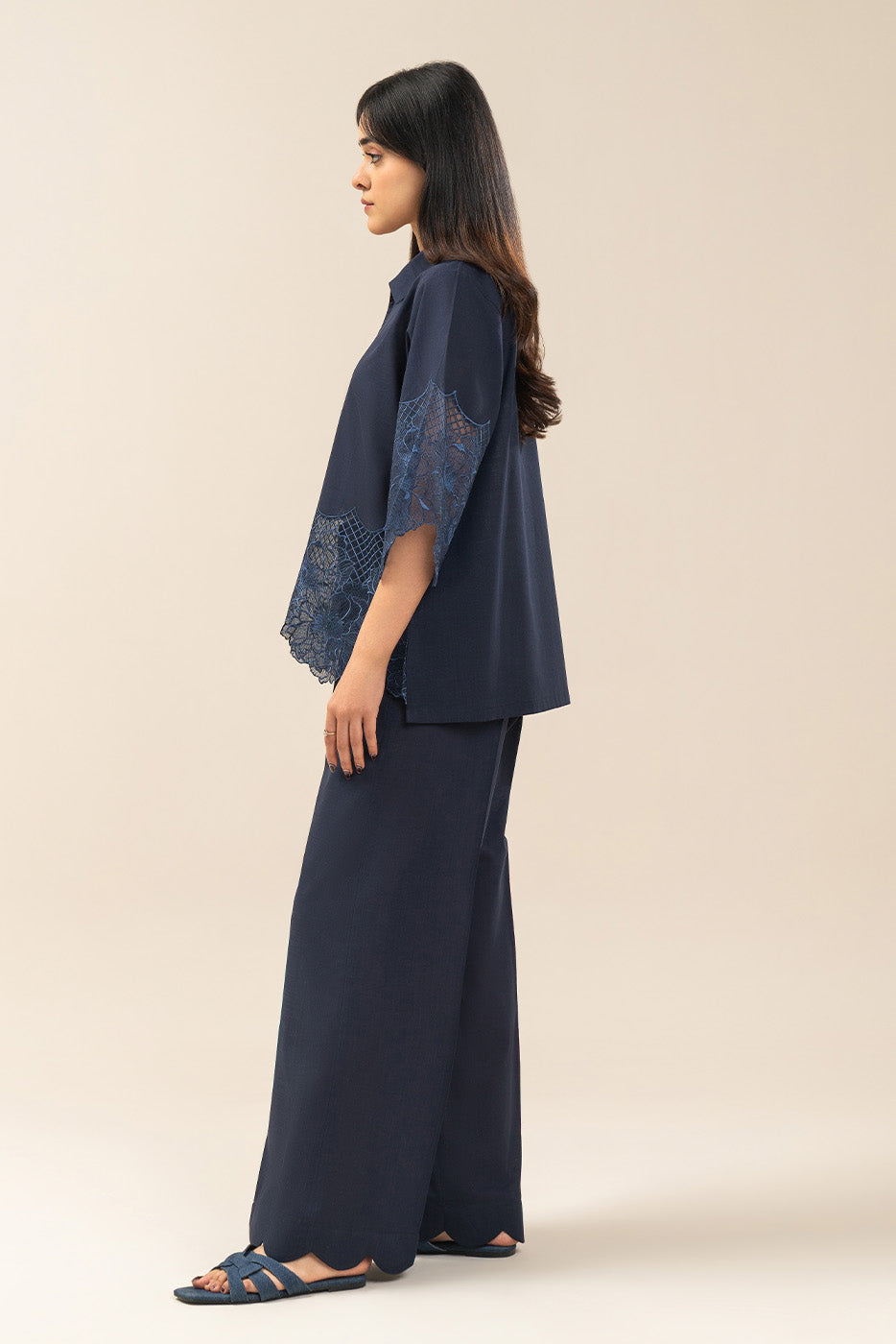 EMBROIDERED CO-ORD SET (FLOW)