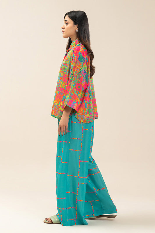 2 PIECE BASIC SILK CO-ORD SET (FLOW)