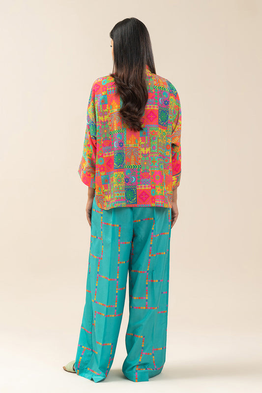 2 PIECE BASIC SILK CO-ORD SET (FLOW)